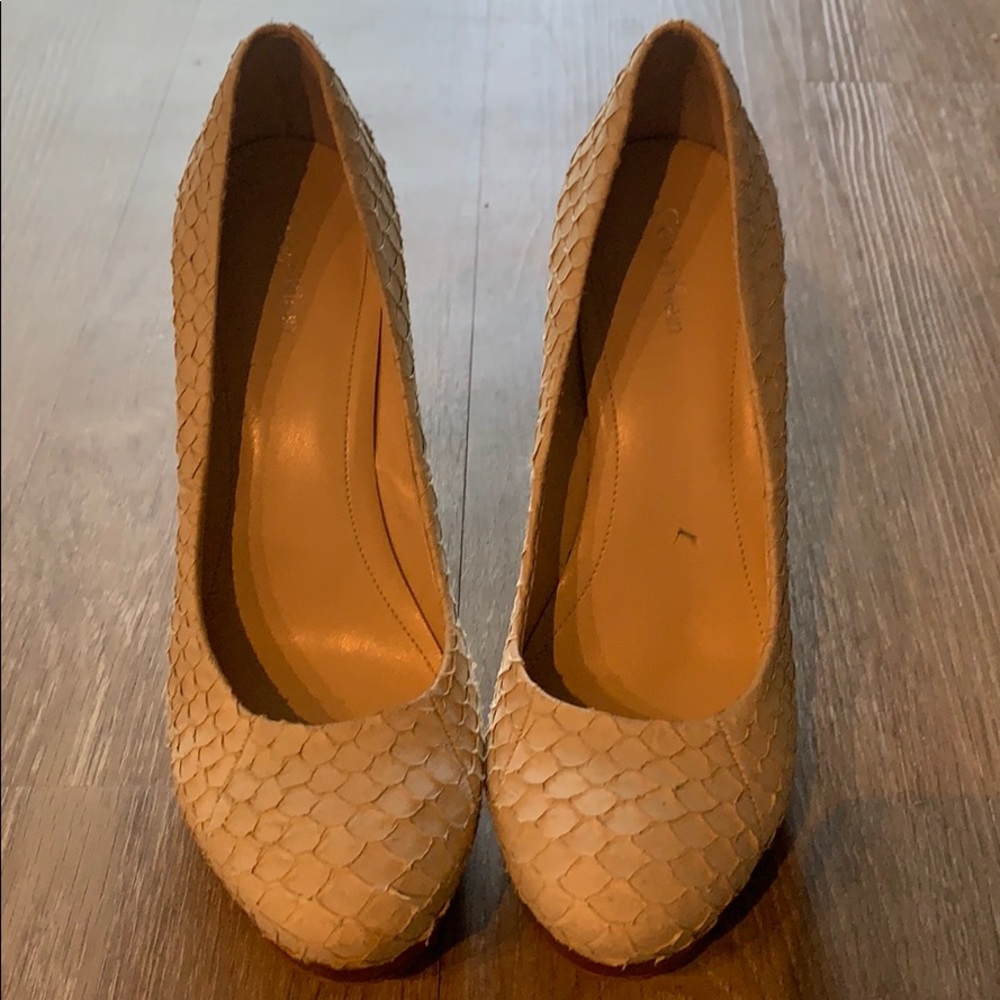 Calvin Klein Platform Heel